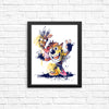 Watercolor Bandicoot - Posters & Prints
