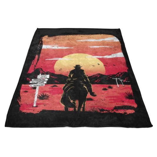 Way to Nowhere - Fleece Blanket