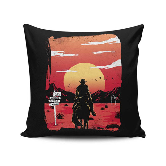 Way to Nowhere - Throw Pillow