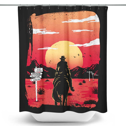 Way to Nowhere - Shower Curtain