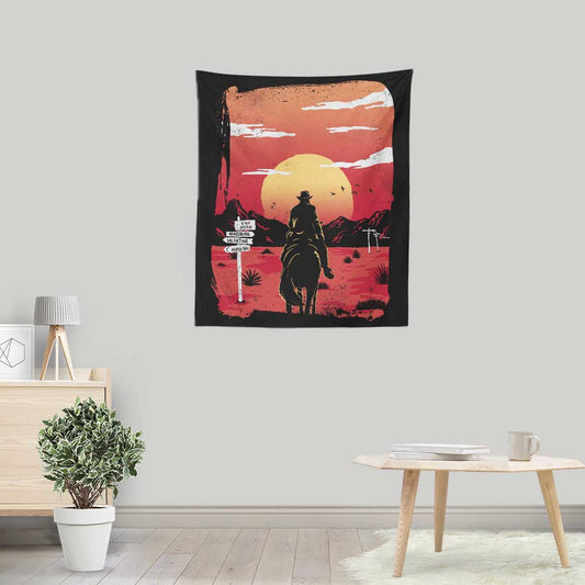 Way to Nowhere - Wall Tapestry