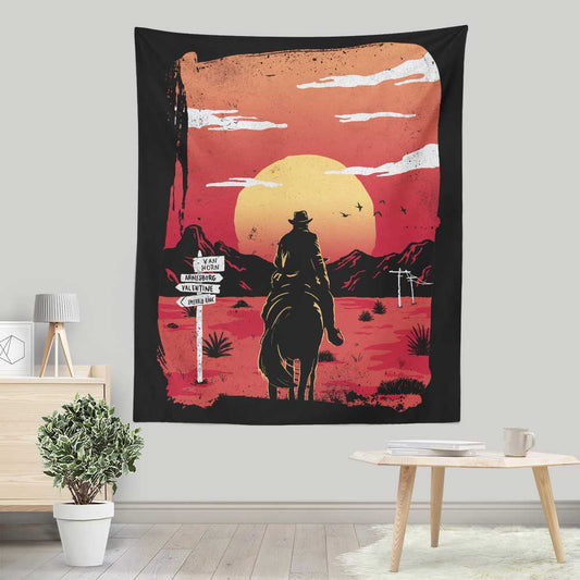 Way to Nowhere - Wall Tapestry