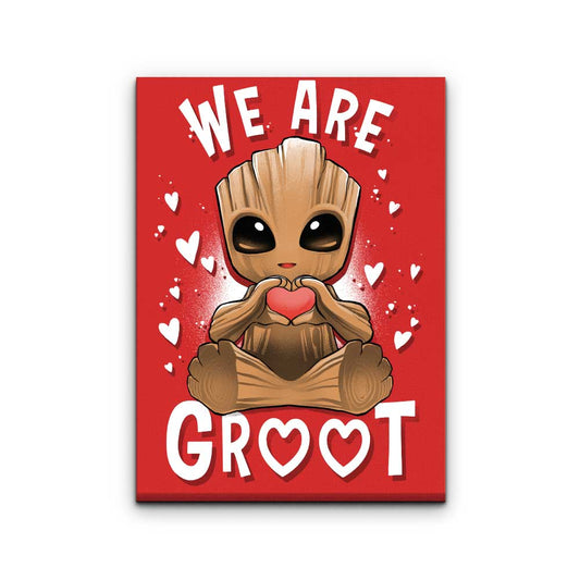 We Are Love - Canvas Print