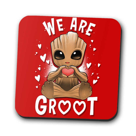 We Are Love - Coasters