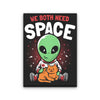 We Both Need Space - Canvas Print