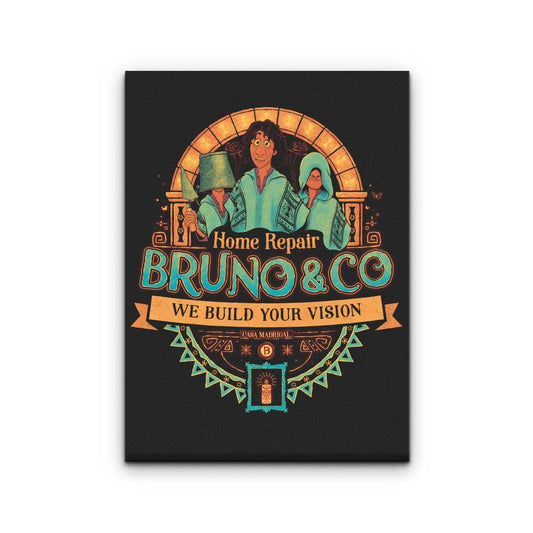 We Build Your Vision - Canvas Print