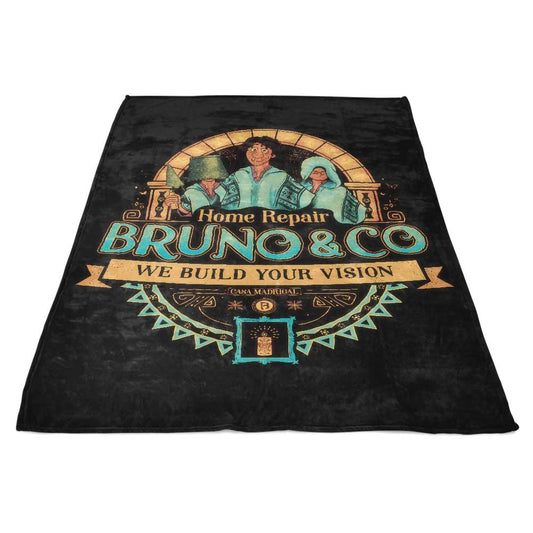 We Build Your Vision - Fleece Blanket