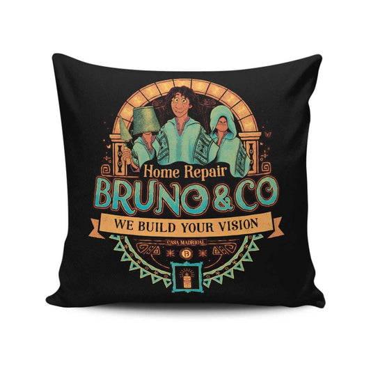 We Build Your Vision - Throw Pillow