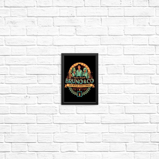 We Build Your Vision - Posters & Prints