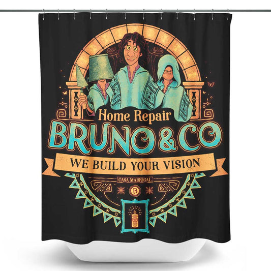 We Build Your Vision - Shower Curtain