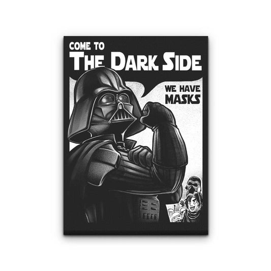 We Have Masks - Canvas Print
