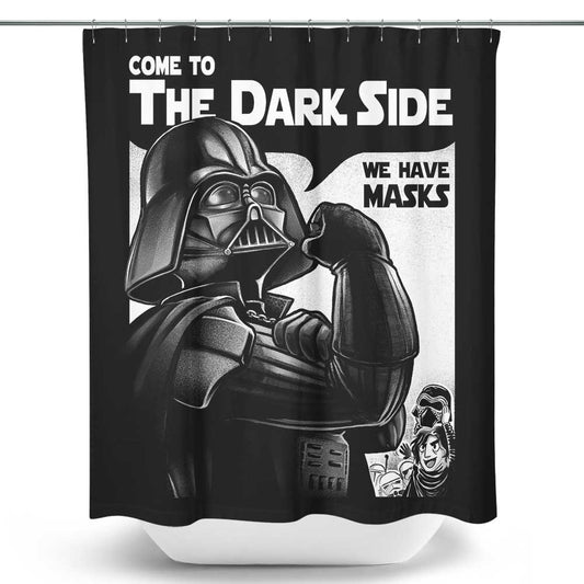 We Have Masks - Shower Curtain