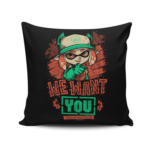 We Want You - Throw Pillow