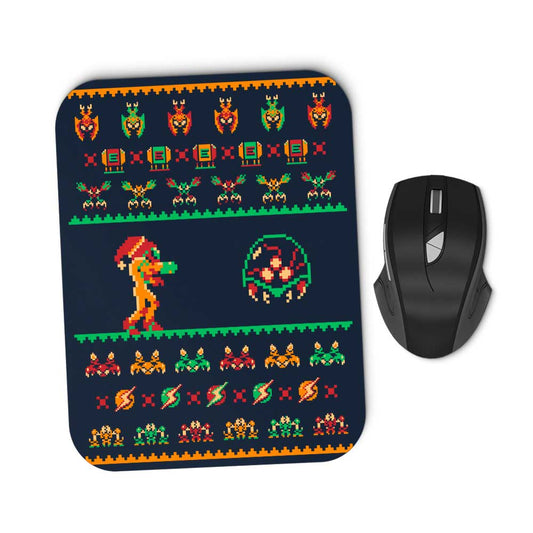 We Wish You a Metroid Christmas - Mousepad