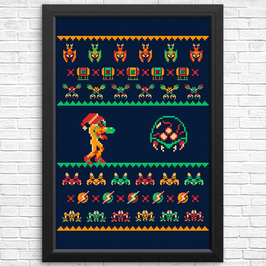 We Wish You a Metroid Christmas - Posters & Prints