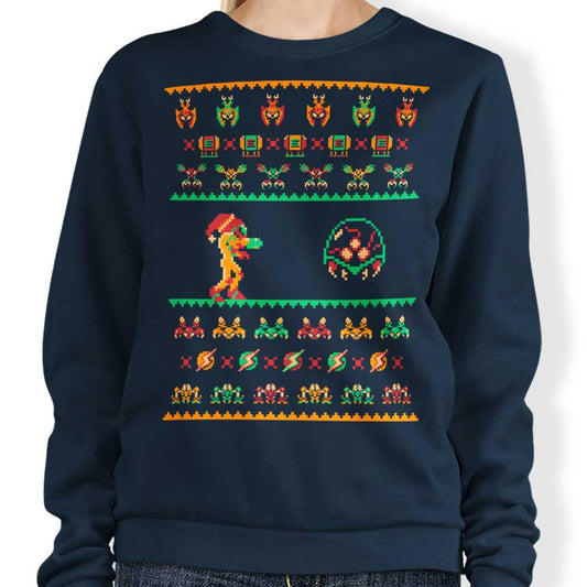 We Wish You a Metroid Christmas - Sweatshirt
