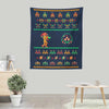 We Wish You a Metroid Christmas - Wall Tapestry