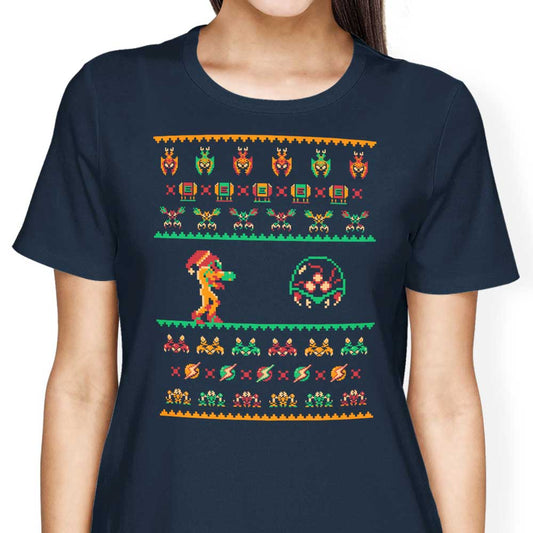 We Wish You a Metroid Christmas - Women's Apparel