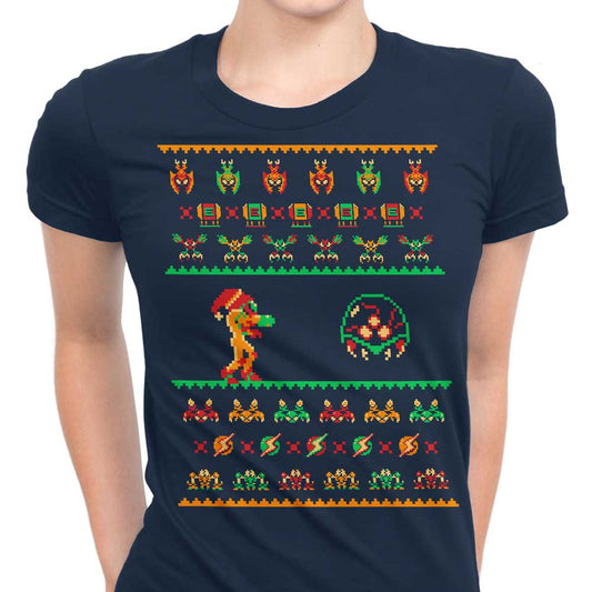 We Wish You a Metroid Christmas - Women's Apparel