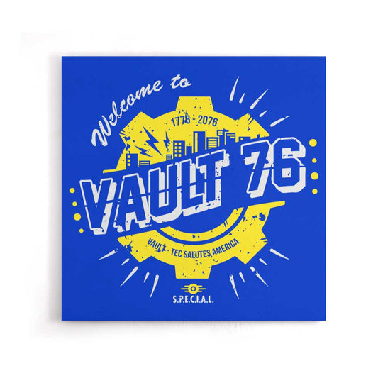 Welcome to 76 - Canvas Print