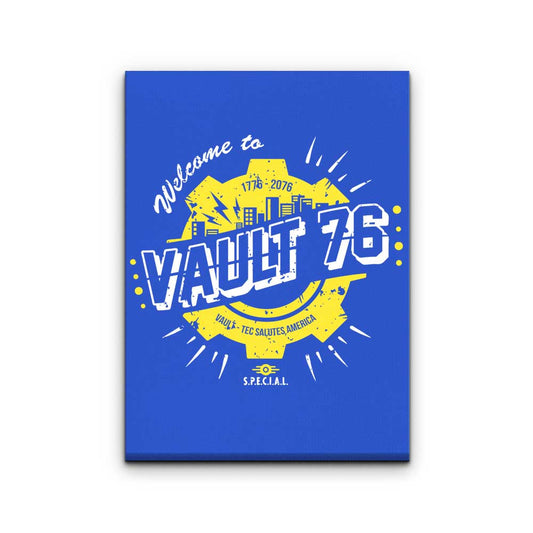 Welcome to 76 - Canvas Print