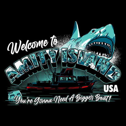 Welcome to Amity - Canvas Print