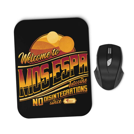 Welcome to Mos Espa - Mousepad