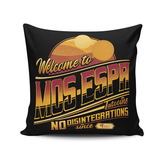 Welcome to Mos Espa - Throw Pillow