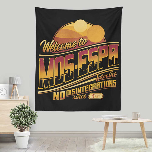 Welcome to Mos Espa - Wall Tapestry