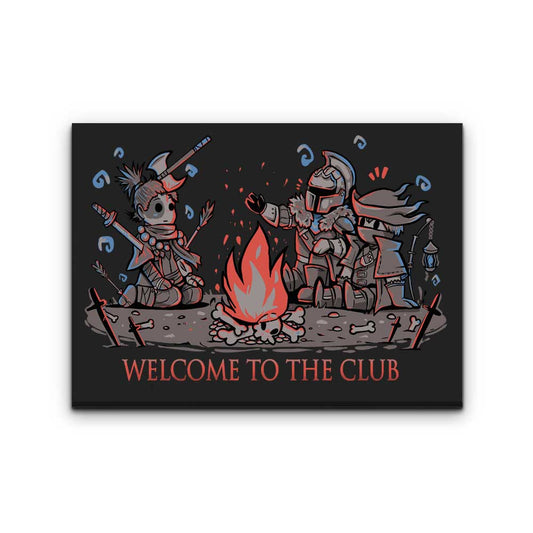 Welcome to the Club - Canvas Print