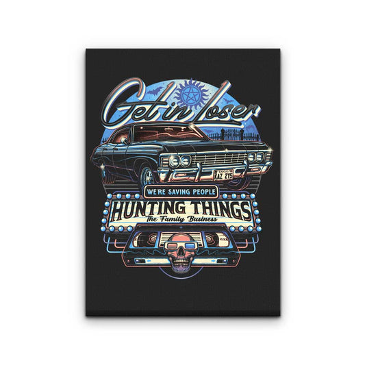 We're Saving People - Canvas Print