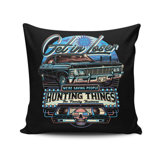 We're Saving People - Throw Pillow