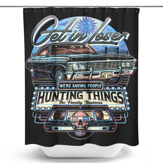 We're Saving People - Shower Curtain