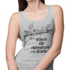 Where the Adventure Ends - Tank Top