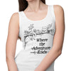 Where the Adventure Ends - Tank Top