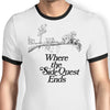 Where the Side Quest Ends - Ringer T-Shirt