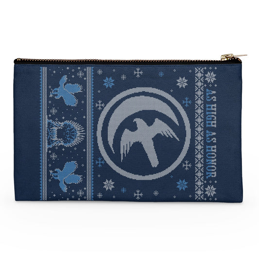 White Falcon Sweater - Accessory Pouch