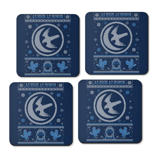White Falcon Sweater - Coasters