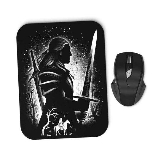 White Wolf of Rivia - Mousepad