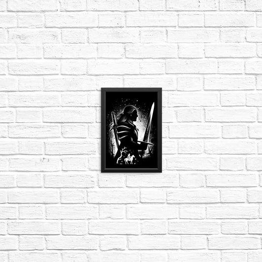 White Wolf of Rivia - Posters & Prints