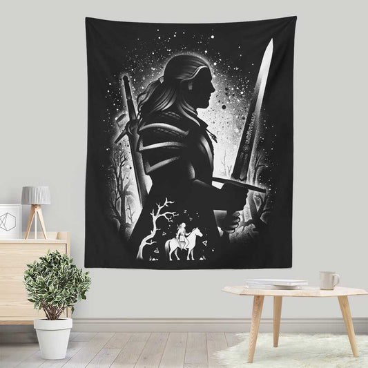 White Wolf of Rivia - Wall Tapestry