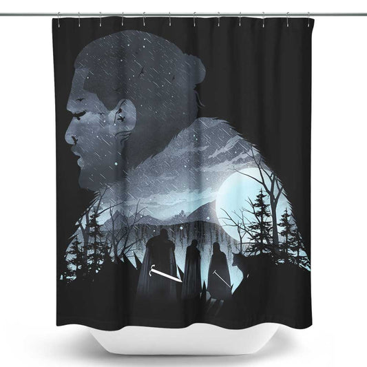 White Wolf - Shower Curtain