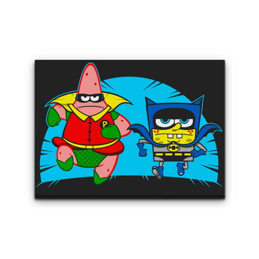 Who Lives In a Batcave Under the Sea? - Canvas Print