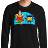 Who Lives In a Batcave Under the Sea? - Long Sleeve T-Shirt