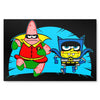 Who Lives In a Batcave Under the Sea? - Metal Print