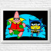 Who Lives In a Batcave Under the Sea? - Posters & Prints