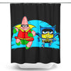 Who Lives In a Batcave Under the Sea? - Shower Curtain