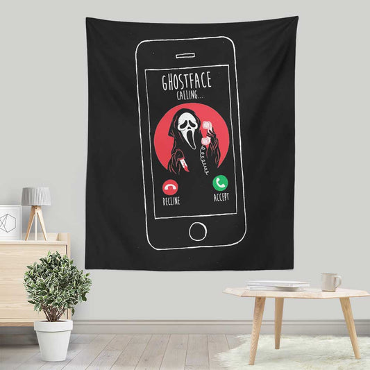 Who's Calling - Wall Tapestry