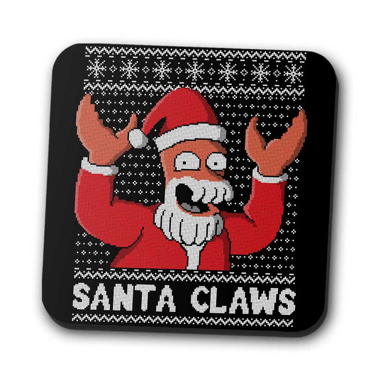 Why Not Santa Claws - Coasters
