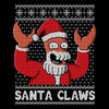 Why Not Santa Claws - Fleece Blanket